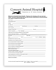 Veterinary New Client Form.pdf New Client Forms